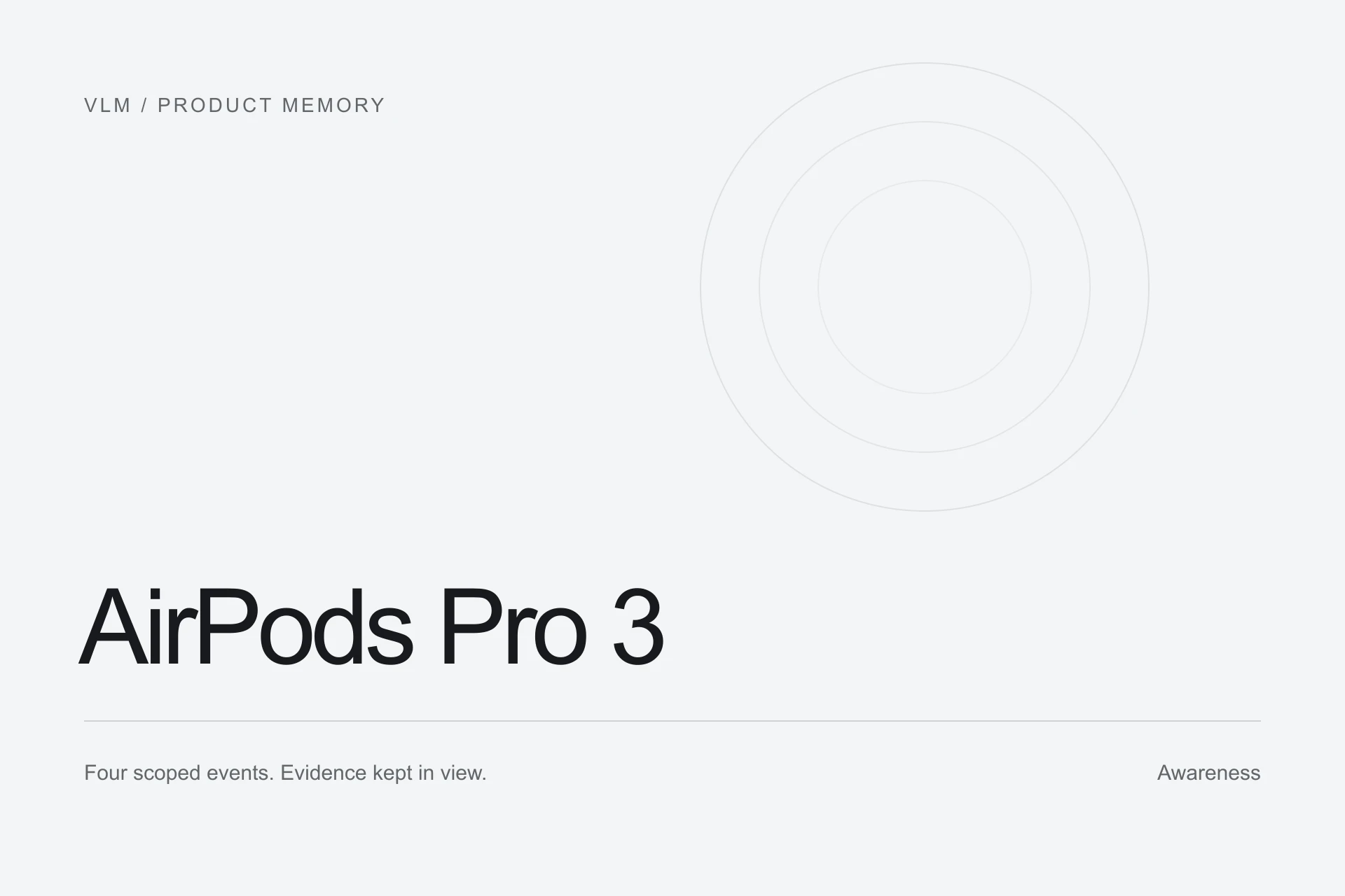AirPods Pro 3 product memory — original typographic artwork